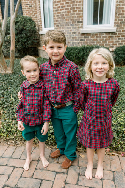 5 Matching Christmas Outfits for Siblings Adorable 2023 Holiday Styles Bailey Boys