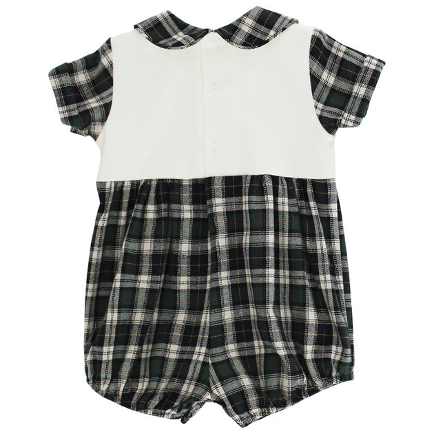Bailey Boys Light Blue Check Dressy Bubble Short main image 1