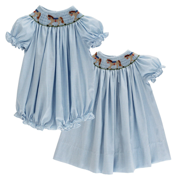 Bailey Boys Smocked Cherries Bishop Short Romper main image 1