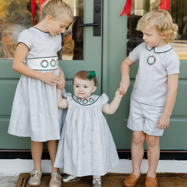 Bailey Boys Coastal Gingham Float Dress main image 0