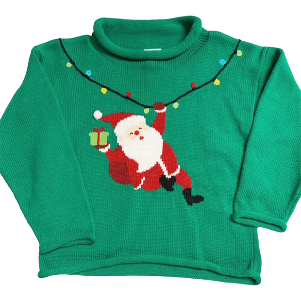 Roll Neck Sweater- Santa/Kelly