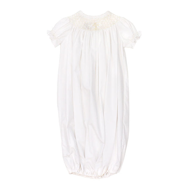 The Bailey Boys Baby Boys Ivory Cross Christening Bubble