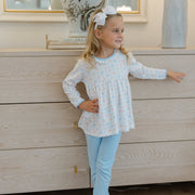 Pumpkin Print - Tunic Pant Set