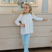 Pumpkin Print - Tunic Pant Set