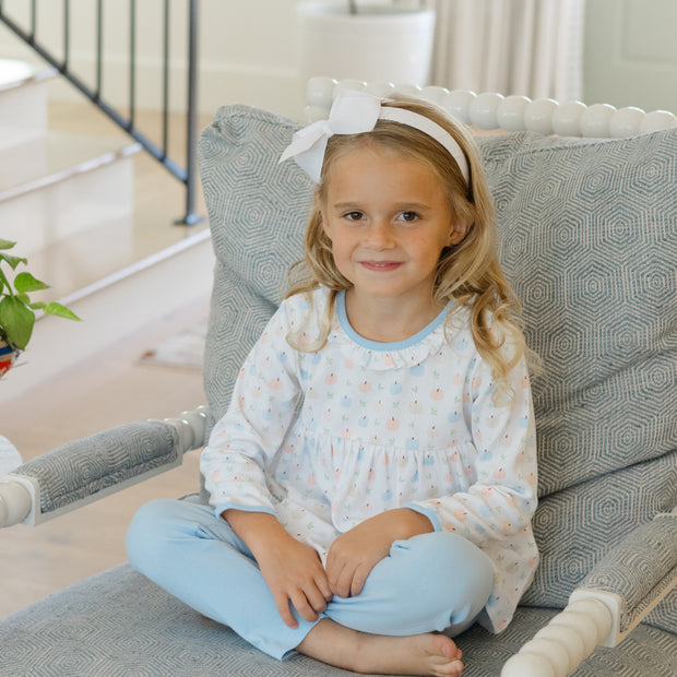 Pumpkin Print - Tunic Pant Set