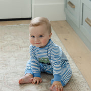 Little Locomotive - Boys Knit Romper