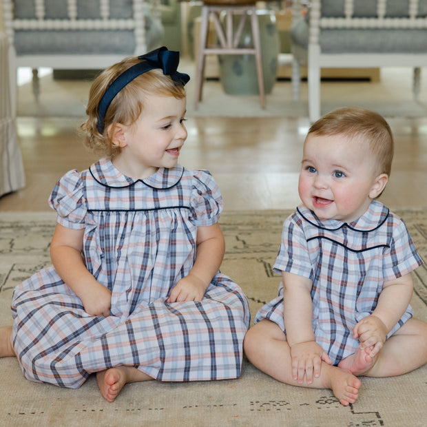 Charleston Plaid - Dressy Bubble Short