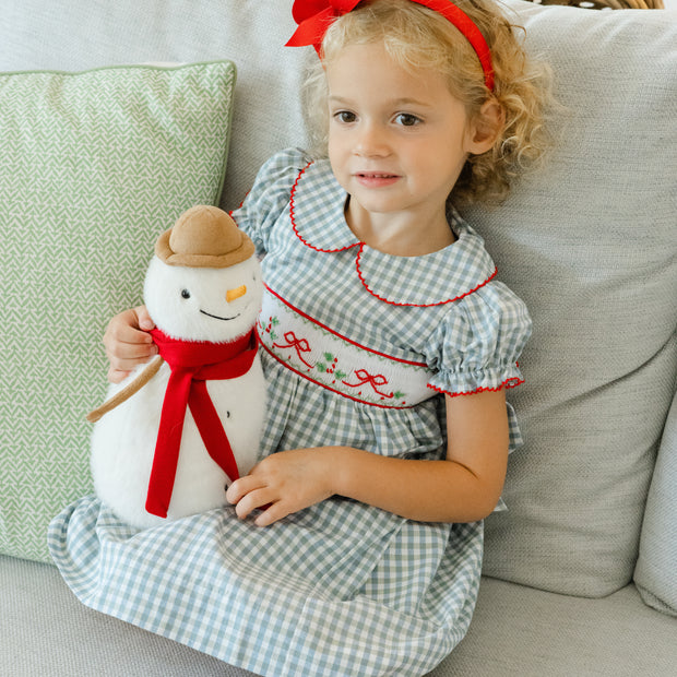 Red Bows on Gingham - Dress