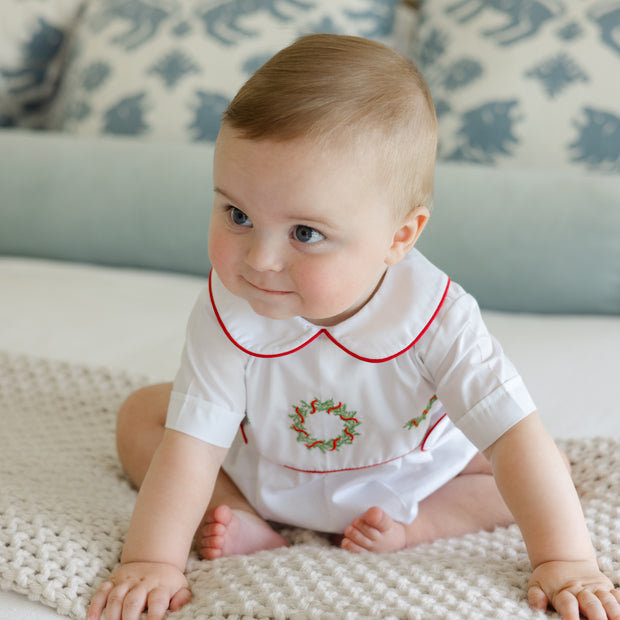 White Wreath - Dressy Bubble Short