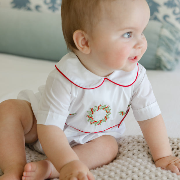 White Wreath - Dressy Bubble Short