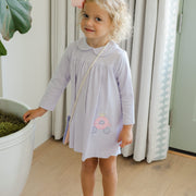 Royal Ride - Knit Dress With Collar