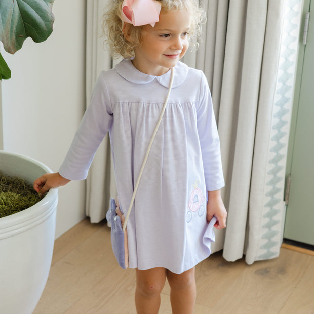 Royal Ride - Knit Dress With Collar
