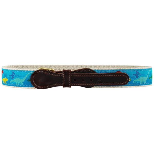 Buddy Belt - Dinos on Blue