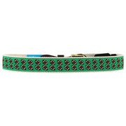 Buddy Belt - Footballs on Green