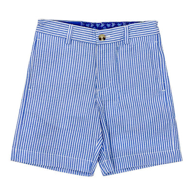 Pete Short - Sailor Blue Stripe Seersucker