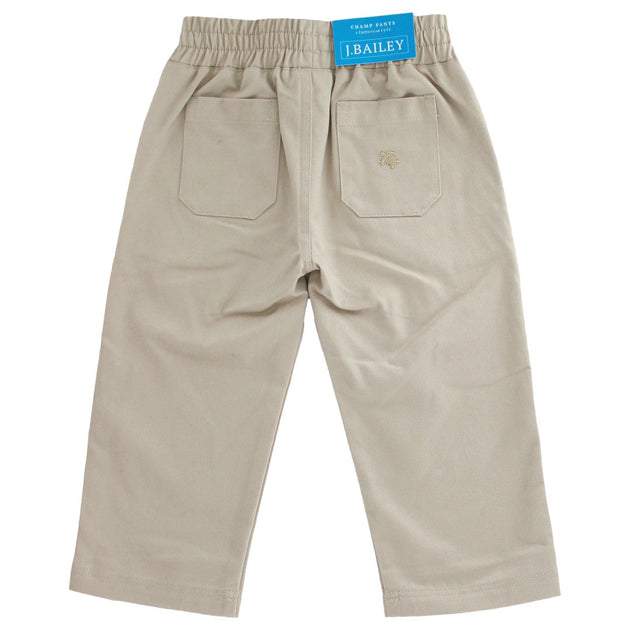 Charlie Pull On Pant- Khaki Twill – Bailey Boys