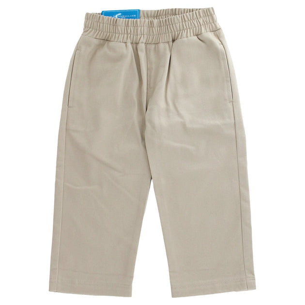 Charlie Pull On Pant- Khaki Twill – Bailey Boys