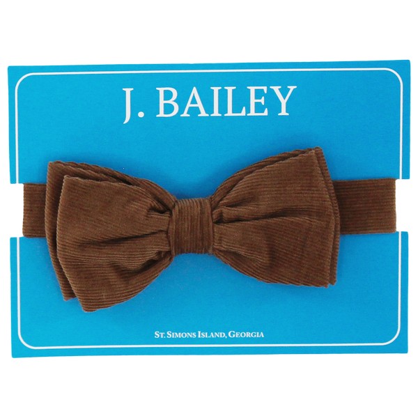 Johnny Bow Tie - Brown Corduroy