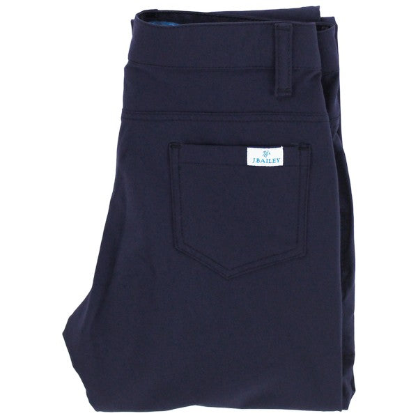 Bailey Boys Elastic Pants, Light Blue Cord main image 1