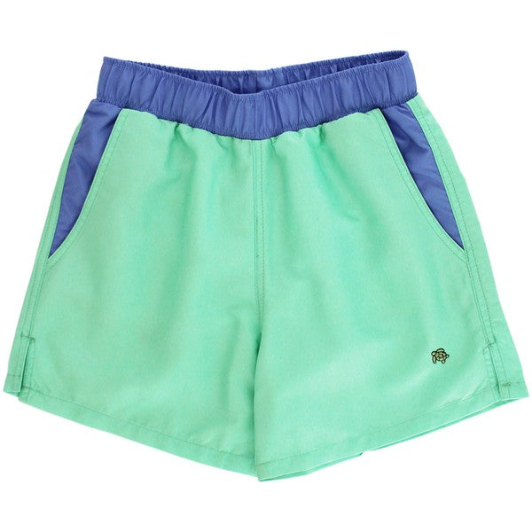 Board Short - Lavender & Green