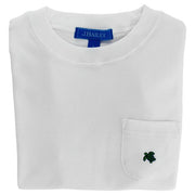 Boy Pocket Tee - White