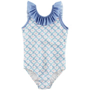 Girls Spandex Swimsuit - Trellis