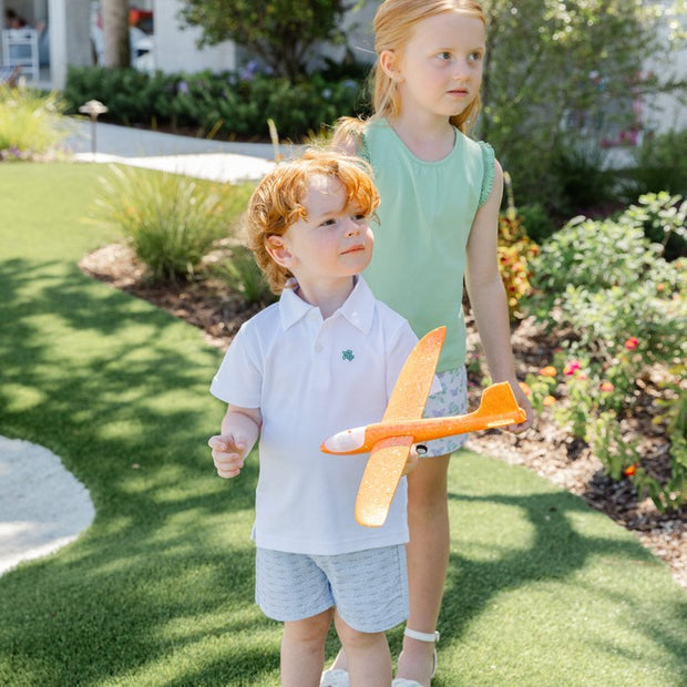 Henry Short Sleeve Polo-White