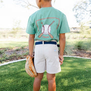 Logo Tee - Baseball on Sage