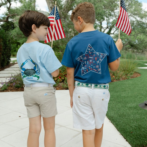 Logo Tee - Crab on Bayberry