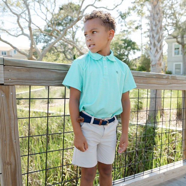 Buddy Braided Belt- Navy