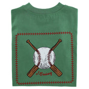 Logo Tee - Baseball on Sage