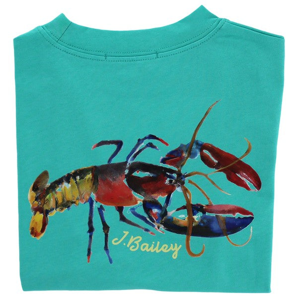 Logo Tee - Lobster on Jewel