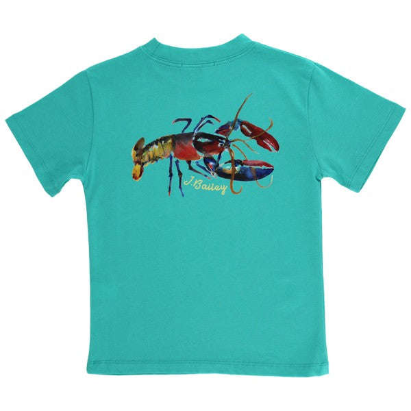 Logo Tee - Lobster on Jewel