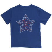 Logo Tee - Star on Navy