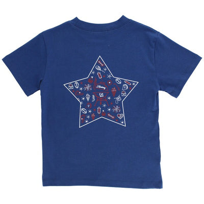 Logo Tee - Star on Navy