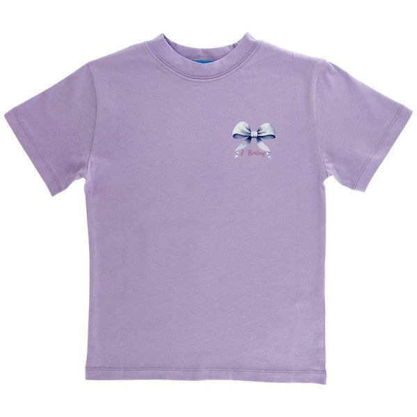 Girls Logo Tee - Ice Cream on Lilac