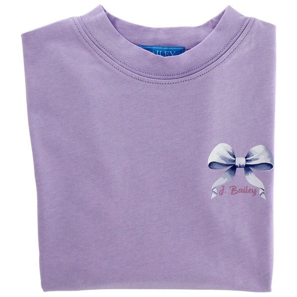 Girls Logo Tee - Ice Cream on Lilac