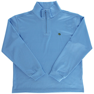 Performance Half Zip - Light Blue