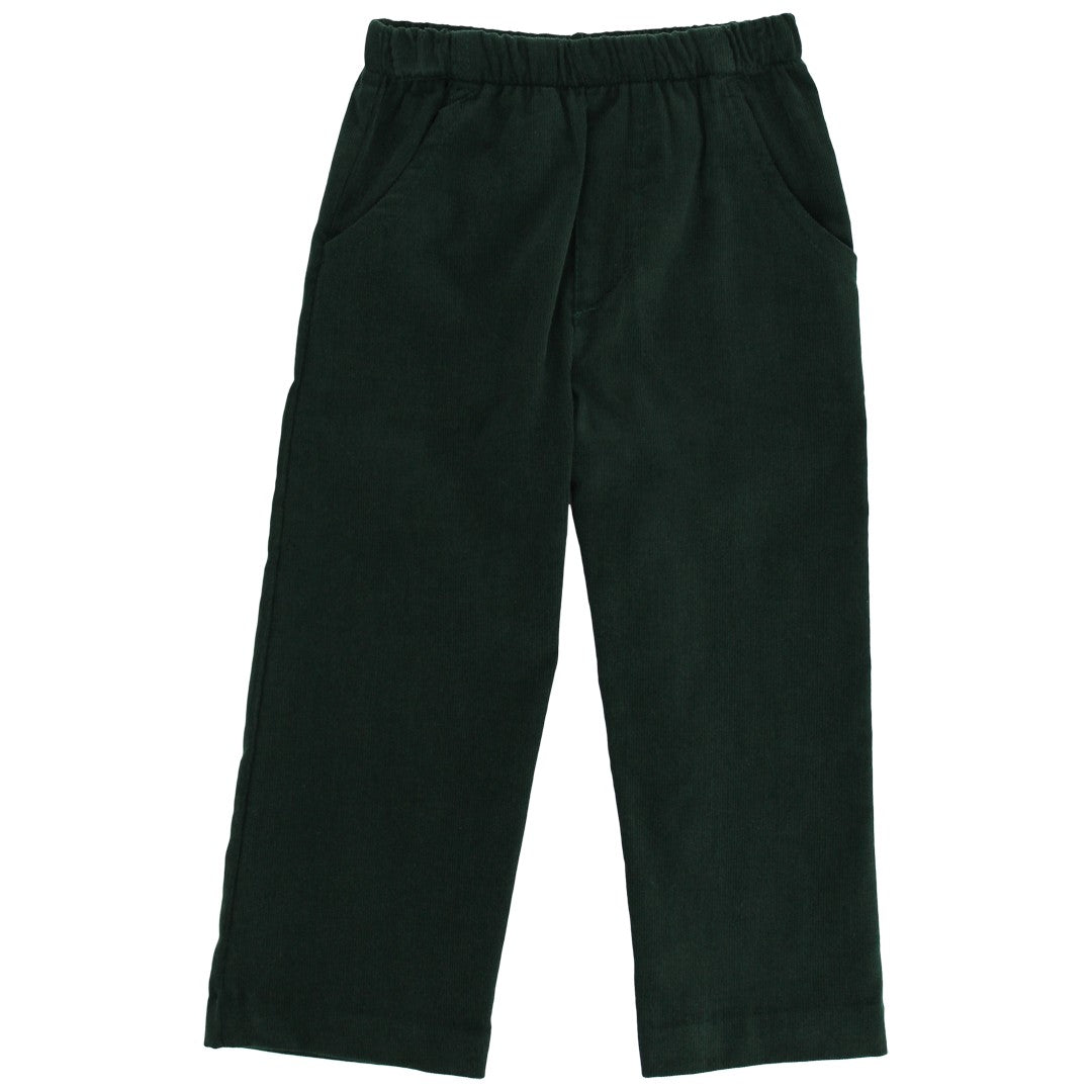 Charlie Pull On Pant - Forest Corduroy – Bailey Boys