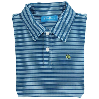 Performance Harry Long Sleeve Polo - Cornflower