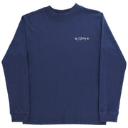Long Sleeve Logo Tee - Pointers on Navy
