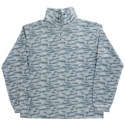 Performance Half Zip - Gray Camo