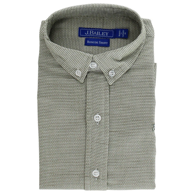 Roscoe Button Down - Basil
