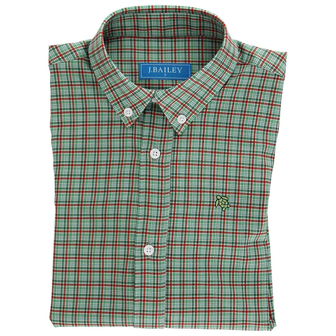 Performance Button Down - Jingle Bailey Boys Performance Button Down - Jingle Bailey Boys