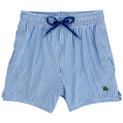 Board Short - Blue Stripe Seersucker