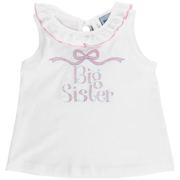 White Knit - Big Sister T-Shirt