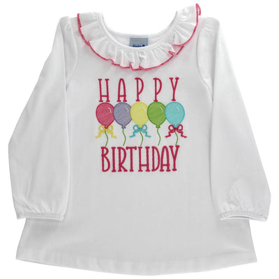 Happy Birthday - Girls Long Sleeve T-Shirt