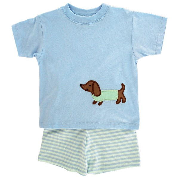 Doxie - Boys Knit Short Set