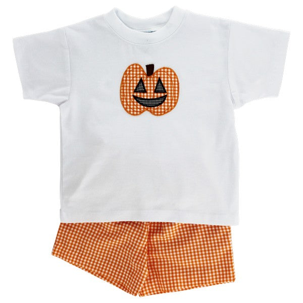 Jack O Lantern- Boys Short Set