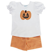 Jack O Lantern- Girls Short Set